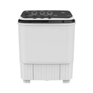 غسالة حوضين 14 كيلو كولن تشغيل هادئ التحكم في الغسل السريع ابيض - 809101005