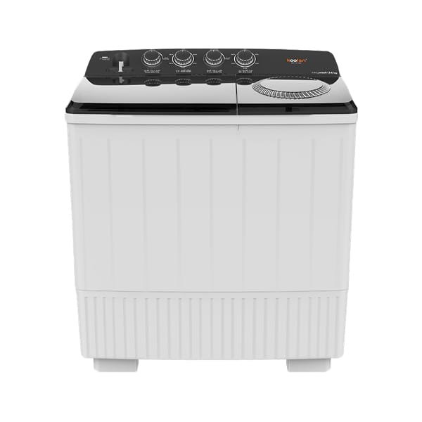غسالة ملابس 9 كيلو حوضين كولن 9 كجم تشغيل هادئ التحكم في الغسل السريع ابيض - 809101003