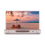 شاشة LG StanbyME Go المتنقله وتعمل باللمس بحجم 27 بوصة FHD مع معالج α7 من الجيل الخامس وتقنيات تحسين الصوت والصورة الذكية لتجربة مشاهدة استثنائية | 27LX5QKNA