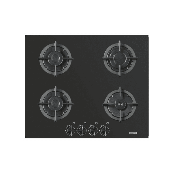 سطح غاز بلت ان كوميتل 65*60 سم 4 عين شبك ثقيل اسود تركي - 362-10-C6-40BF
