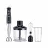 خلاط يدوي كهربائي بالسون 3 في 1 200 واط متعدد الوظائف مع أوعية أسود - 40021