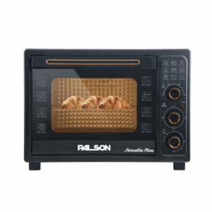 فرن كهرباء بالسون 58 لتر 1800 واط بـ5 عناصر فولاذية و مؤشر ضوئي أسود - 40023