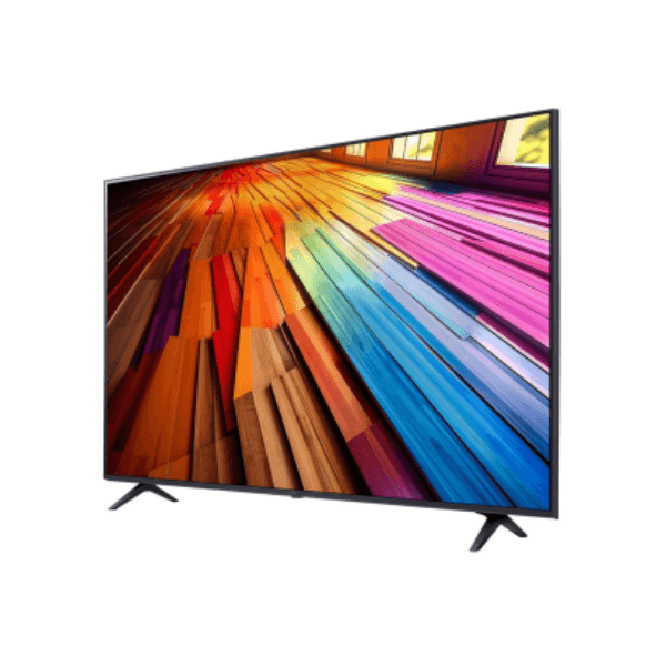 شاشة LG UHD AI الذكي مقاس 55 بوصة 4K المدعوم بجهاز التحكم AI Magic remote وميزة HDR10 وواجهة webOS24 الذكية | 55UT80006LB - الصورة 2