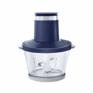 قطاعة خضار كولين سعة 2 لتر زجاجي طبقتين شفرات ستانلس ستيل 350 واط ازرق - 801109003