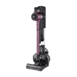 ⁦مكنسة ال جي اللاسلكية ™LG CordZero الكهربائية اليدوية اللاسلكية مع تقنية ™Kompressor قوة تنظيف استثنائية وميزات ذكية أحمر نبيذي - A9K-PRO⁩ - الصورة ⁦2⁩