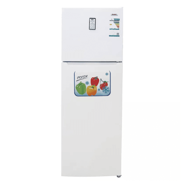 ثلاجة تبريد بابين بيسك 12.3 قدم بخار 348 لتر أبيض - BRD-480MLN