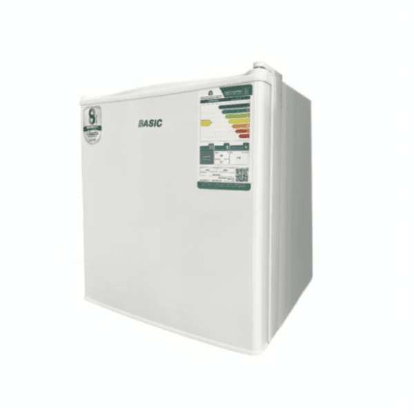 ثلاجه صغيره بيسك باب واحد 1.7 قدم 48 لتر أبيض - BRS-50LKN W