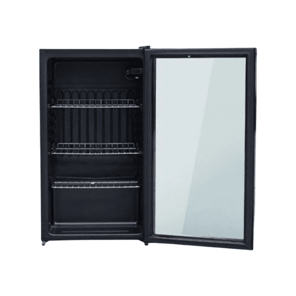 ثلاجة عرض دانسات ميني بار زجاج 3.2 قدم 90 لتر لون اسود - D190SC - الصورة 2