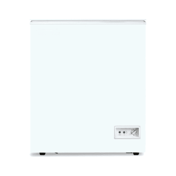 فريزر دانسات صغير مقاس 3.5 قدم 98 لتر ابيض ترموستات قابلة للتعديل للتحكم بالتجميد - DAN350CF