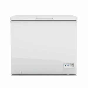 فريزر دانسات 7 قدم أرضي 198 لتر ابيض سلة تخزين قابلة للسحب - DAN700CF