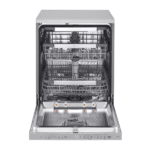 ⁦غسالة اطباق LG تقنية ™QuadWash، سعة 14 مكانًا، دورة تربو، تصميم عصري وأداء هادئ، ™SmartThinQ استيل - DFC335HP⁩ - الصورة ⁦2⁩