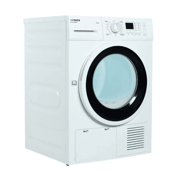 مجفف ملابس فيشر سعة 7 كجم ، تنشيف بالهواء ، ابيض - FFLD-V070W