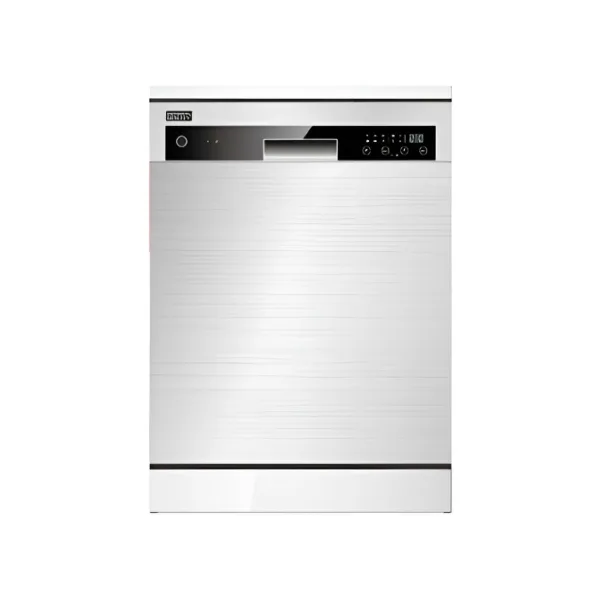 غسالة صحون 14 مكان جنرال جولدي 3 رفوف ، 7 برامج ، سلة ، تشغيل هادئ مقاوم للصدأ قفل أمان ستيل - GGDW1407S