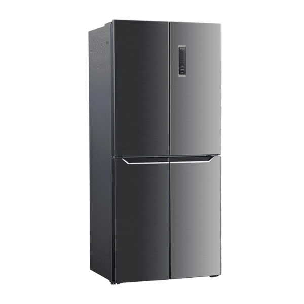 ثلاجة دولابي 21 قدم جنرال جولدي 4 أبواب 601 لتر انفرتر ستيل - GG4D601NF