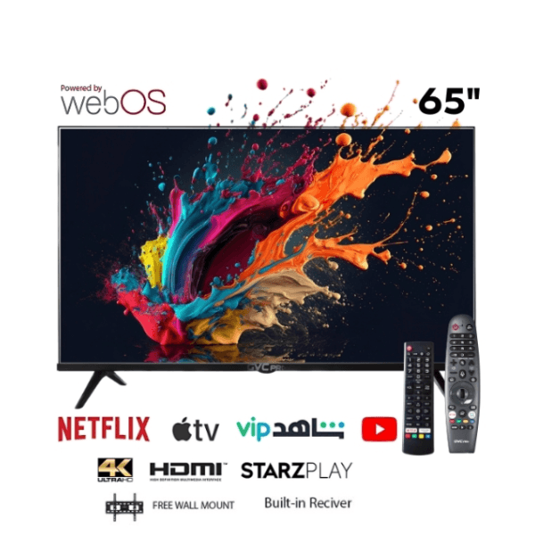 شاشة جي في سي برو 65 بوصة webOS 4K ULTRA HD سمارت - GVC-65WS7100