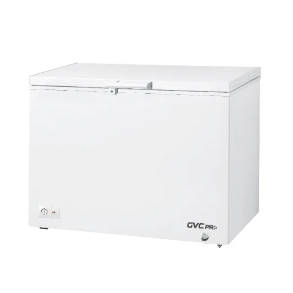 فريزر جي في سي برو أفقي 13.4 قدم 380 لتر إضاءة داخلية LED أبيض - GVFZ-450