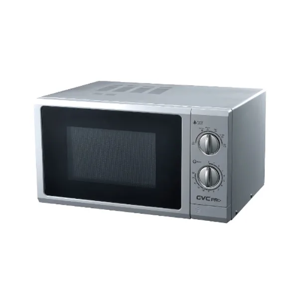 مايكروويف جي في سي برو 25 لتر 900 وات خاصية التسخين بالحمل الحراري فضي - GVMW-2525