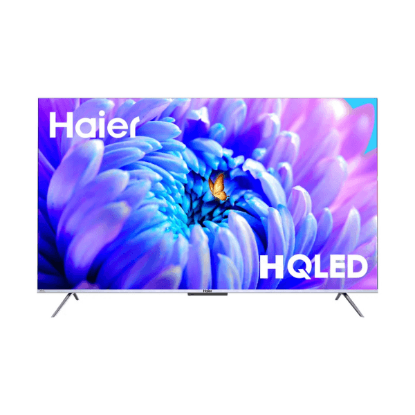 شاشة هاير 75 بوصة HQLED 4K UHD HDR بنظام Google TV الذكي منافذ متعددة - H75P751UX