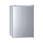 ثلاجة haier صغيرة باب واحد 2.7 قدم لون فضي - HR-130NS