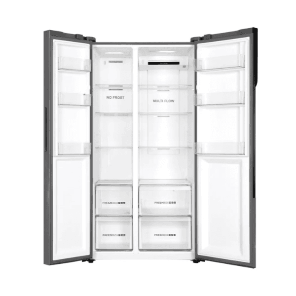 ثلاجة هاير دولابي 4 باب 15.3 قدم 433 لتر بخار انفرتر ستيل - HRF-525SS - الصورة 3
