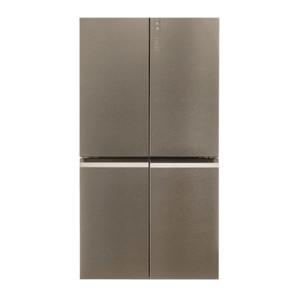 ثلاجة هاير 21 قدم دولابي 4 باب 585 لتر نوفروست انفرتر بلاتينيوم - HRF-700TS