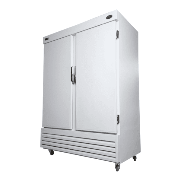 ثلاجة تخزين صقر الجزيرة دولابي مغلق 50 قدم عدد 2 باب فضي - MRF050EWGSCDRS