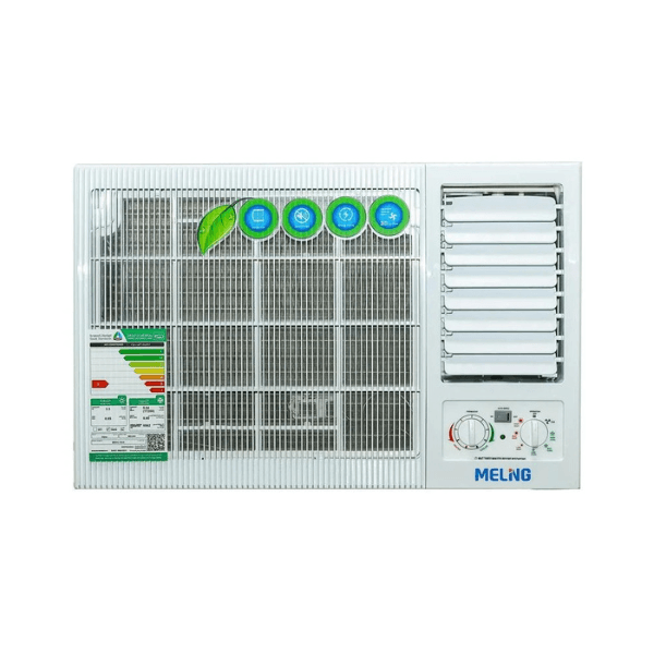 مكيف شباك ١٨ وحدة ميلنج حار بارد ، صوت هادئ - MWAC-18CH
