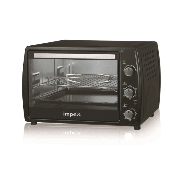 فرن كهربائي امبكس بسعة 45 لتر قدرة 1800 واط مع 3 مفاتيح تحكم وضمان سنتين - OV2902