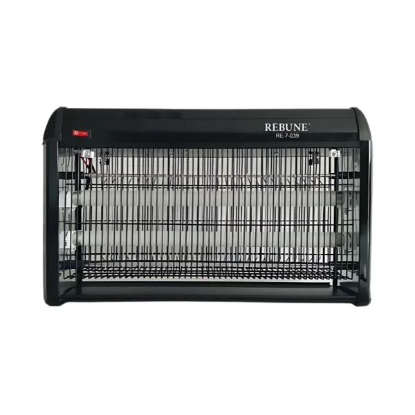 مصيدة ناموس كهربائية ريبون 38 وات اسود كفاءة وراحة دون الحاجة لاستخدام المبيدات الحشرية - RE-7-039