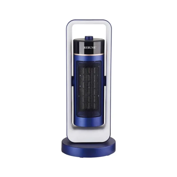 دفاية كهربائية ريبون 2000 وات أبيض وأزرق حجم صغير ووزن خفيف – RE-7-047
