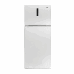 ثلاجة سرين 21 قدم بابين 606 لتر نو فروست، تخزين واسع باب قابل للعكس فضي - SRTM-605NFS