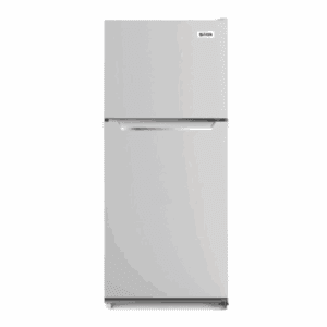 ثلاجة صغيرة 4 قدم سرين 2 باب 112 لتر ديفروست فضي - SRTM145DF