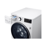⁦غسالة ال جي فتحة امامية اوتوماتيك 15 كجم تنشيف 75% تقنية ™SmartThinQ أبيض - WF1510WHT⁩ - الصورة ⁦4⁩