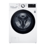 غسالة ال جي فتحة امامية اوتوماتيك 15 كجم تنشيف 75% تقنية ™SmartThinQ أبيض - WF1510WHT