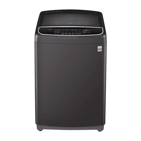 غسالة ال جي اتوماتيك تحميل علوي 16 كجم ™TurboWash3D والبخار لتنظيف استثنائي وتحكم ذكي عبر Wi-Fi - أسود - WTS16HHDK