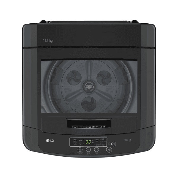 غسالة اتوماتيك فتحة علوية ال جي 11كجم محرك ذكي وتقنية ™TurboDrum لتنظيف عميق أسود - WTV11BND - الصورة 3