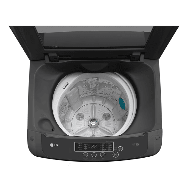 غسالة اتوماتيك فتحة علوية ال جي 11كجم محرك ذكي وتقنية ™TurboDrum لتنظيف عميق أسود - WTV11BND - الصورة 4