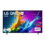 شاشة ال جي 75 بوصة LED بنظام WebOS الذكي تصميم سينمائي - 75QNED80T6B