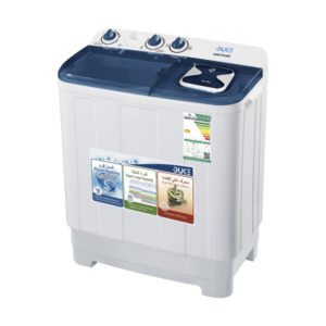 غسالة حوضين دوك بسعة 7 كجم باللون الأبيض - DWT750K