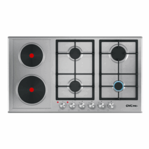 سطح بلت ان GVC PRO منصب ثقيل 6 عيون 4 غاز + 2 كهرباء ايطالي - GVBI 90-EL2