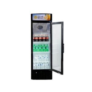 ثلاجة عرض دانسات 8.5 قدم 240 لتر باب واحد لون أسود - DAN240SC