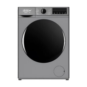 غسالة ملابس اتوماتيك فتحة أمامية سوبر كلاسيك 8 كجم فضي - SPWM-801