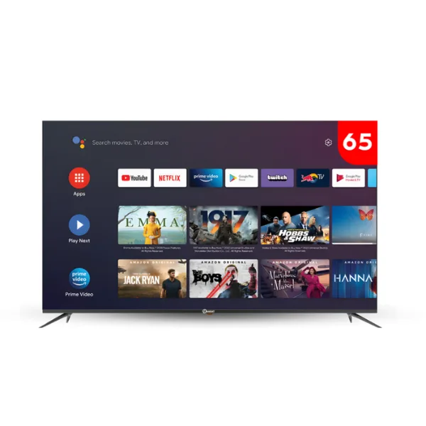شاشة دورا سات 65 سمارت تقنية HDR تعزز التباين معالج قوي تصميم انيق - DST65U