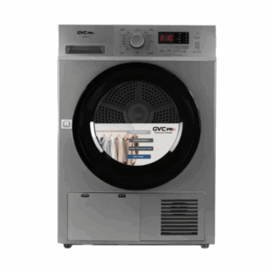 نشافة جي في سي مع مكثف ، 8 كجم ، فضي - GVDRS-82