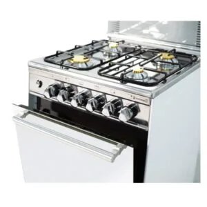 فرن تكنوجاز 55*55 سم 4 شعلات غاز ستيل - 2055