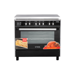 فرن يونكس غاز 60 × 90 سم 5 عيون ستانلس ستيل - C6090SS