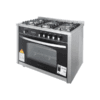 فرن يونكس غاز بريميم 5 عيون 60 × 90 سم فضى / PRM6090SS