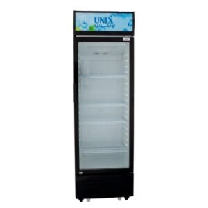 ثلاجة عرض باب واحد زجاج يونكس - OMVC-338
