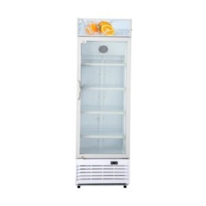 ثلاجة عرض زجاج يونكس باب واحد 350 لتر - LG-350F