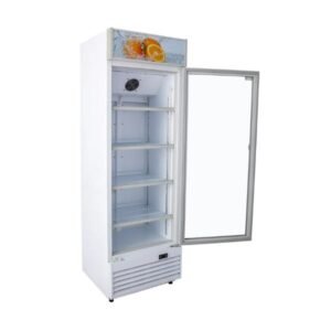 ثلاجة عرض زجاج يونكس باب واحد 350 لتر - LG-350F